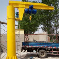 Well Made Bzd Type Pillar Cantilever Crane 360 Degree Rotational Angle